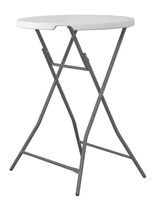 Rundt cocktailbord, 800 x (H) 1100 mm