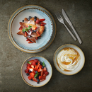 Homespun Accents Jasper Grey coupé-skål, 182 mm, Min. kjøp: 6-8