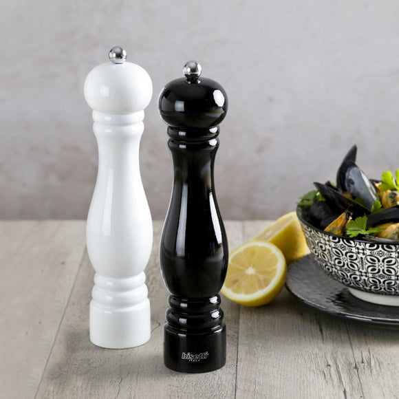 Sorrento pepperkvern, hvit, 250 mm