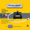 Vaskemaskin for kanner og blendere, 160X160X(H)133mm-5