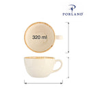 Elegant sandkopp, 320 ml, Min. kjøp: 6-10