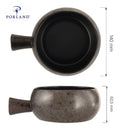 Skål med håndtak i jernstein, 140 mm, Min. kjøp: 6-8