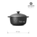 Terrin med skorpehåndtak og lokk, 140 mm, Min. kjøp: 3-2