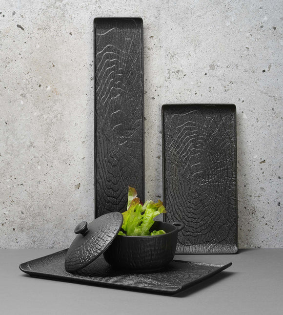 Skorpe - rektangulær tallerken 295x148mm, Min. kjøp: 3