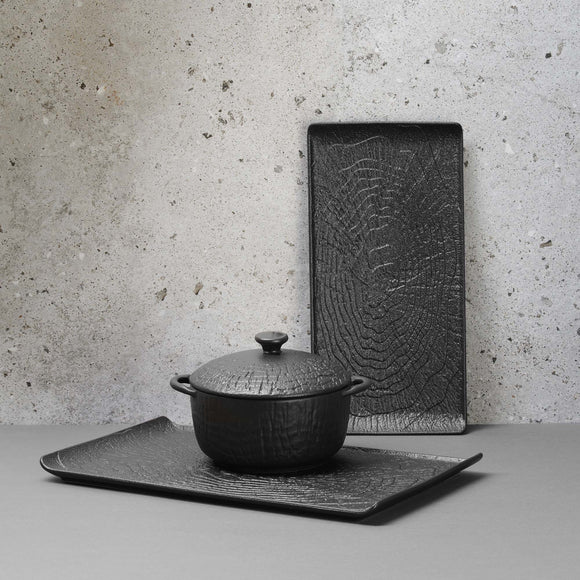 Skorpe - rektangulær tallerken 468x100mm, Min. kjøp: 3