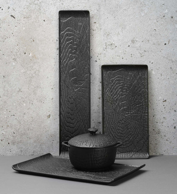 Skorpe - rektangulær tallerken 468x100mm, Min. kjøp: 3