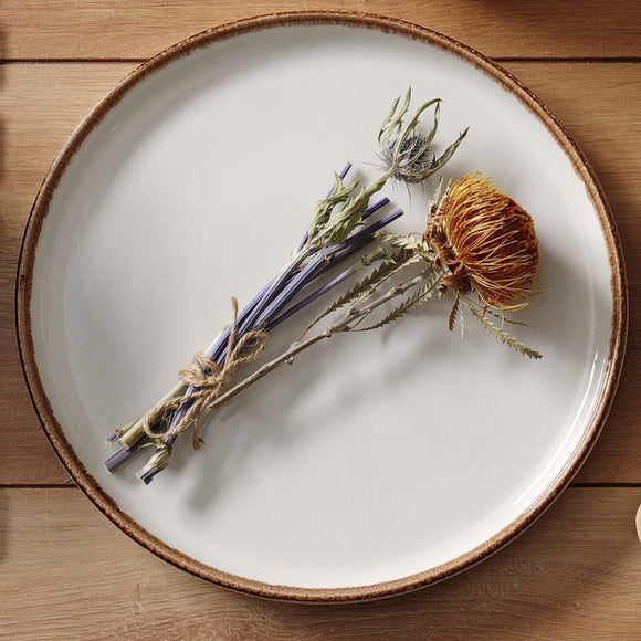 Vanilje rektangulær tallerken, 300x150mm, Min. kjøp: 6