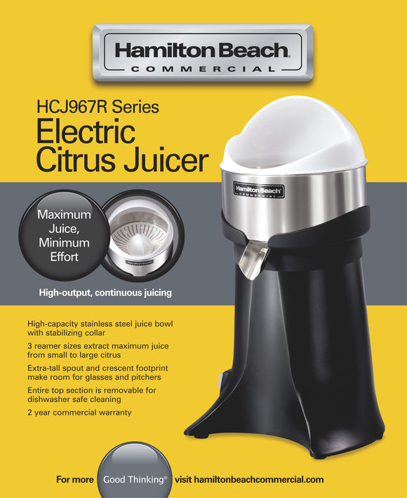 FreshMark Electric Citrus Juicer, 260x254x(H)470 mm - for Storkjøkken - XL - Storkjøkken