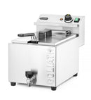 Frityrkoker XL med avløpskran HEDI GOLIATH, 10L - for Storkjøkken - XL - Storkjøkken