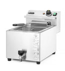 Frityrkoker XL med avløpskran HEDI GOLIATH, 10L - for Storkjøkken - XL - Storkjøkken