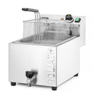 Frityrkoker XL med avløpskran HEDI GOLIATH, 10L - for Storkjøkken - XL - Storkjøkken