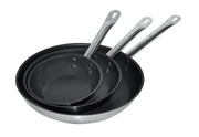 Frypan ss + slippelbelegg ø28 3,1l - for Storkjøkken - XL - Storkjøkken