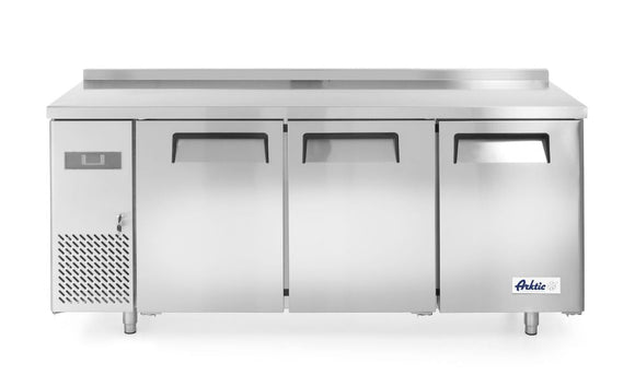 Fryser arbeidsbenk med 3 dører Kitchen Line 390L, Arktic, 291L, 230V/550W, 1800x600X (H) 800mm - for Storkjøkken - XL - Storkjøkken