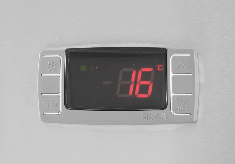 Fryser med 2 dører 900L, 230V/750W, 1200x740x(H)1950mm - for Storkjøkken - XL - Storkjøkken