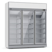 Fryseskap 3 glassdører ins - 1530f - for Storkjøkken - XL - Storkjøkken
