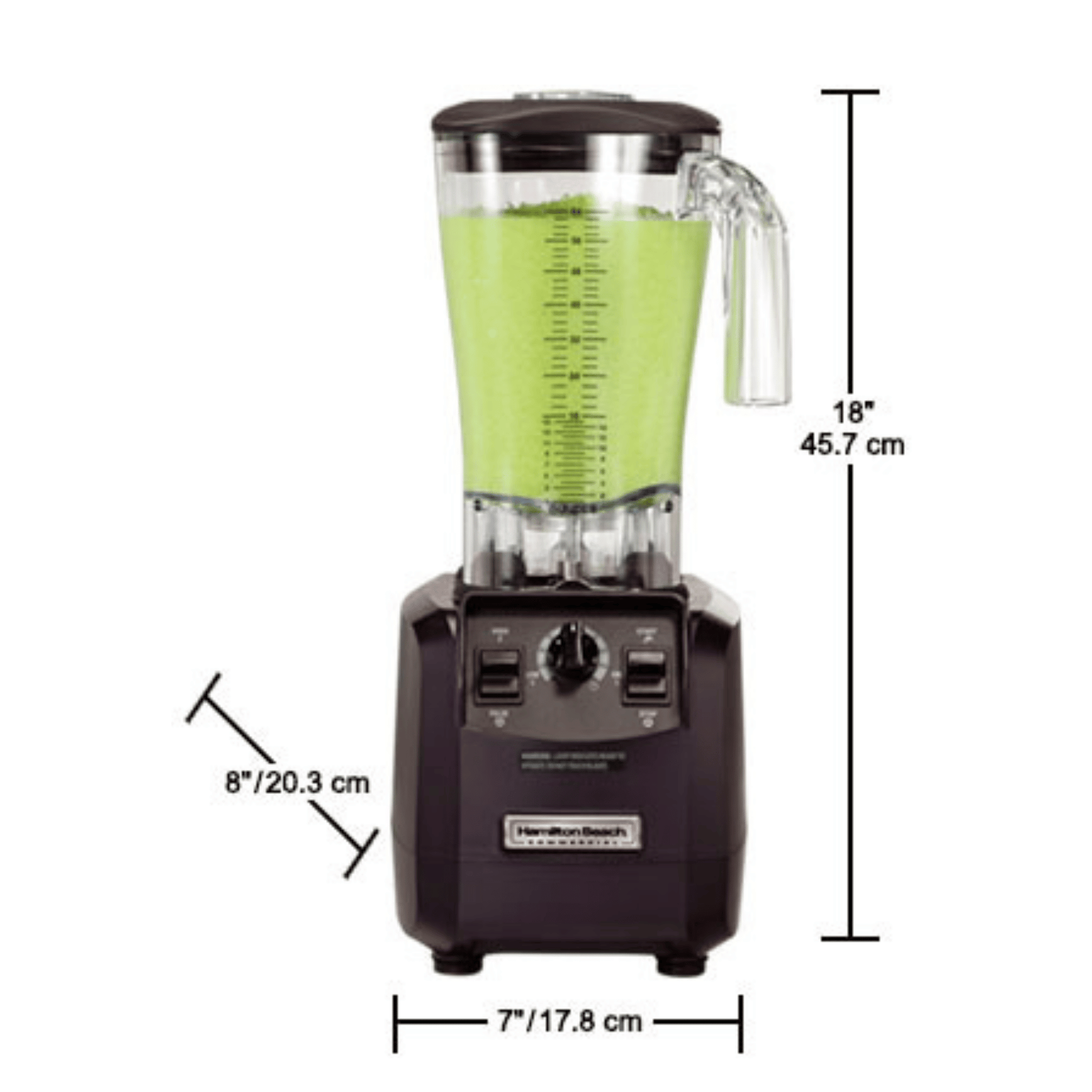 Fury høytytende blender, 178 x 203 x (H) 457 mm - for Storkjøkken - XL - Storkjøkken