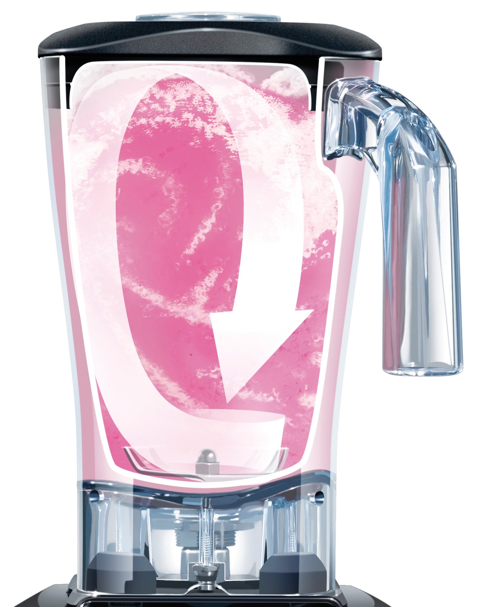 Fury høytytende blender, 178 x 203 x (H) 457 mm - for Storkjøkken - XL - Storkjøkken