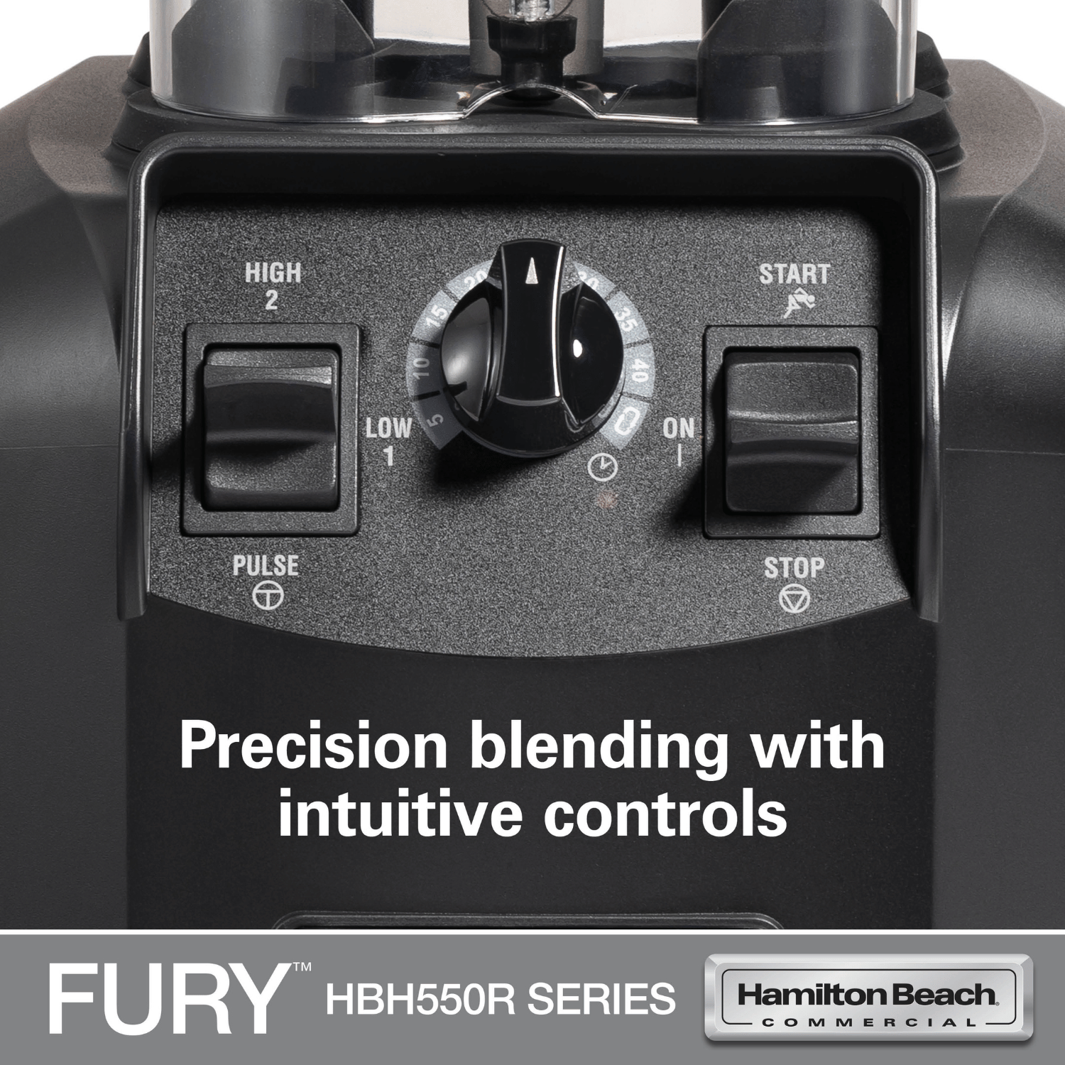 Fury høytytende blender, 178 x 203 x (H) 457 mm - for Storkjøkken - XL - Storkjøkken