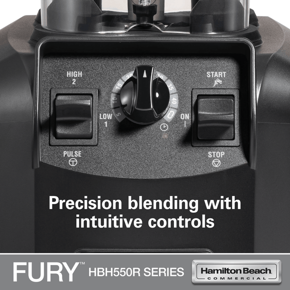 Fury høytytende blender, 178 x 203 x (H) 457 mm - for Storkjøkken - XL - Storkjøkken