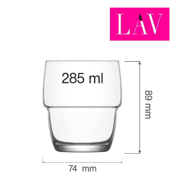 Galata whiskyglass 285 ml, Min. kjøp: 6 - for Storkjøkken - XL - Storkjøkken