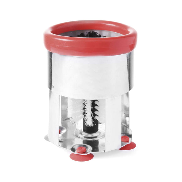 Glassbørste med aluminiumsbase, 150 x (h) 190 mm - for Storkjøkken - XL - Storkjøkken