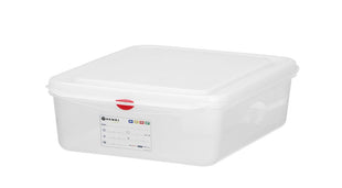 GN 1/2 beholder, polypropylen, GN 1/2, 6,5L, 325x265x(H)100mm - for Storkjøkken - XL - Storkjøkken