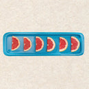 GN 1/2 porselensbrett, blå, (h)20mm - for Storkjøkken - XL - Storkjøkken