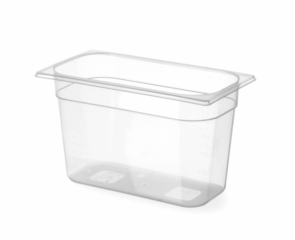 GN 1/3 Kontainer - 5,7L - Transparent - for Storkjøkken - XL - Storkjøkken