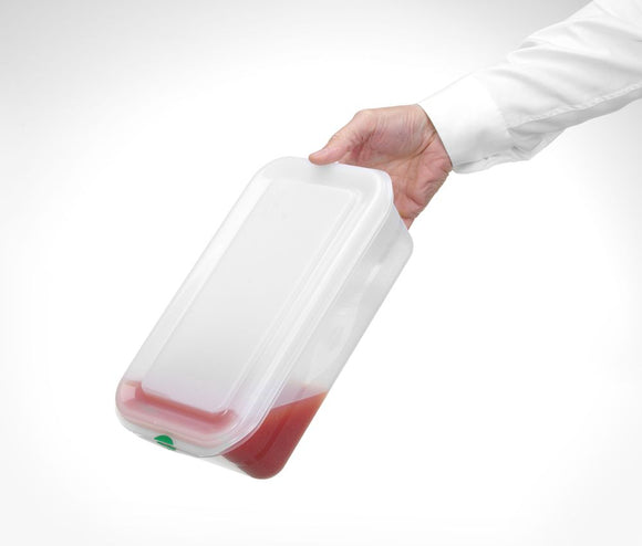 GN 1/4 beholder, polypropylen, GN 1/4, 2,8L, 265x162x(H)100mm - for Storkjøkken - XL - Storkjøkken