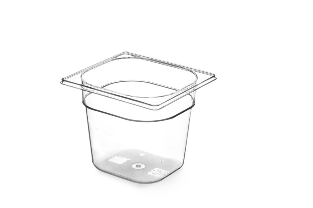 GN 1/6 Kontainer - Tritan - 1L - for Storkjøkken - XL - Storkjøkken