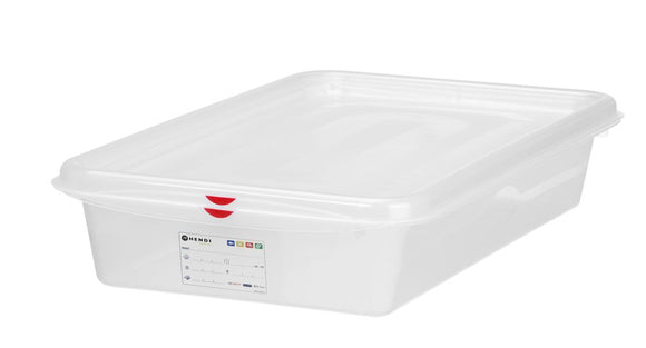 GN 2/3 beholder, polypropylen, GN 2/3, 13,5L, 354x325x(H)150mm - for Storkjøkken - XL - Storkjøkken