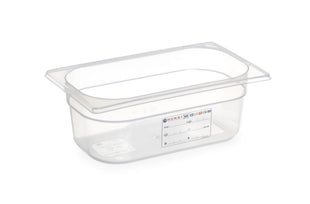 GN Kontainer HACCP - GN 1/4 - 2,8L - Transparent - for Storkjøkken - XL - Storkjøkken