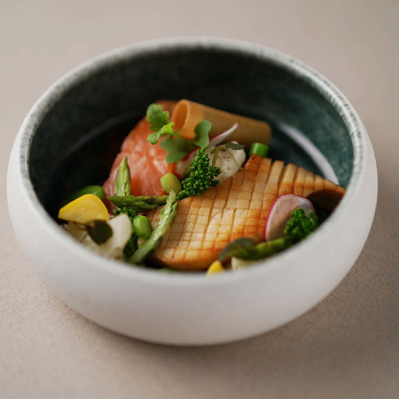 Goro Brown Blå Skål 165 mm, 650 ml, Min. kjøp: 2 - for Storkjøkken - XL - Storkjøkken