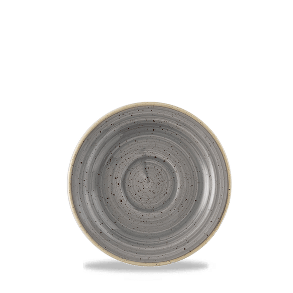Grå tallerken i steinstøpt stål, 150 mm, Min. kjøp: 6 - for Storkjøkken - XL - Storkjøkken
