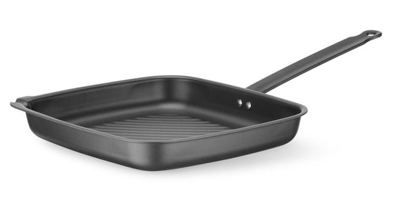 Grillpanne - Firkantet - Ribbet - for Storkjøkken - XL - Storkjøkken