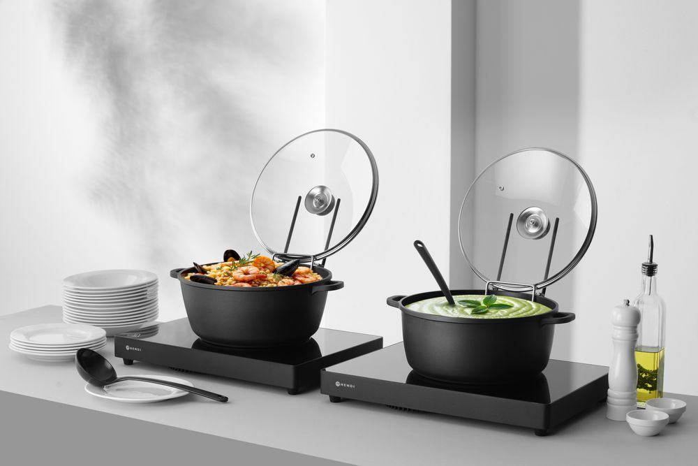 Gryte med non - stick belegg, 7,5L, 387x310x(H)130mm - for Storkjøkken - XL - Storkjøkken