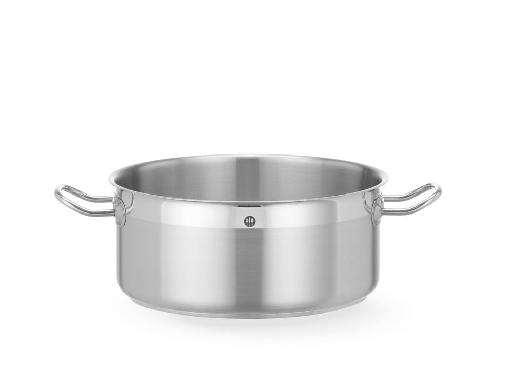 Grytegryte lav - uten lokk, 7,3L, ⌀280x(H)126mm - for Storkjøkken - XL - Storkjøkken