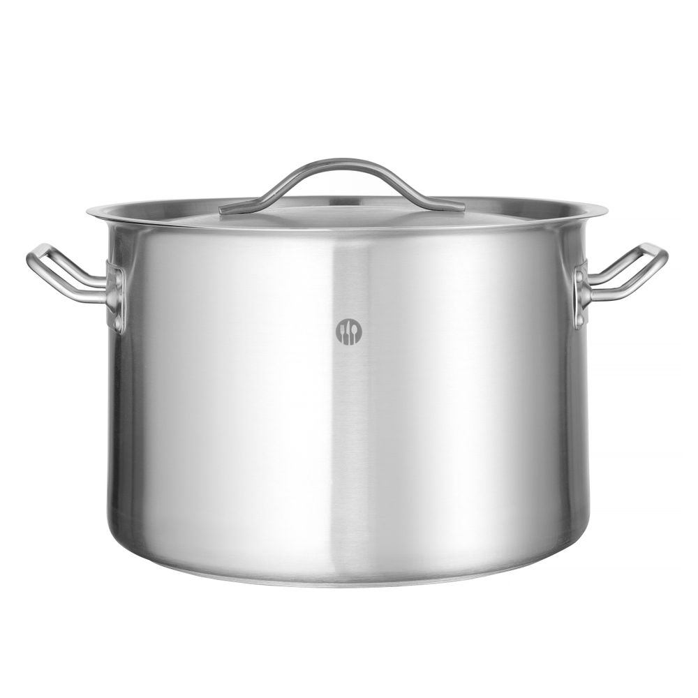 Grytegryte midt - med lokk, 14L, ⌀300x(H)200mm - for Storkjøkken - XL - Storkjøkken