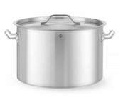 Grytegryte midt - med lokk, 32L, ⌀400x(H)260mm - for Storkjøkken - XL - Storkjøkken