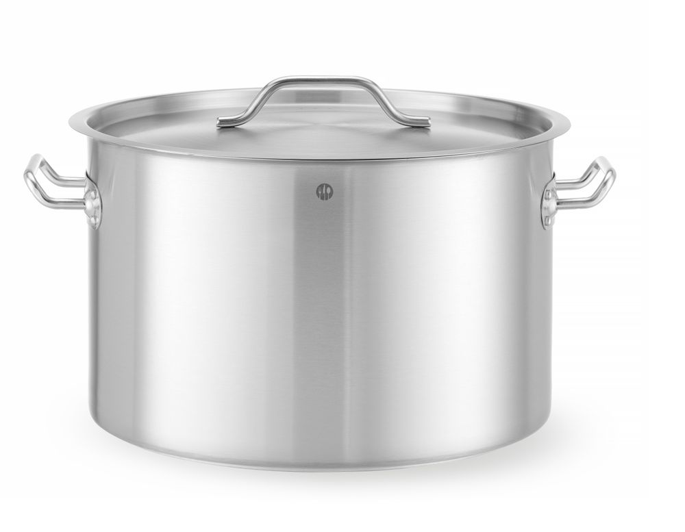 Grytegryte midt - med lokk, 32L, ⌀400x(H)260mm - for Storkjøkken - XL - Storkjøkken