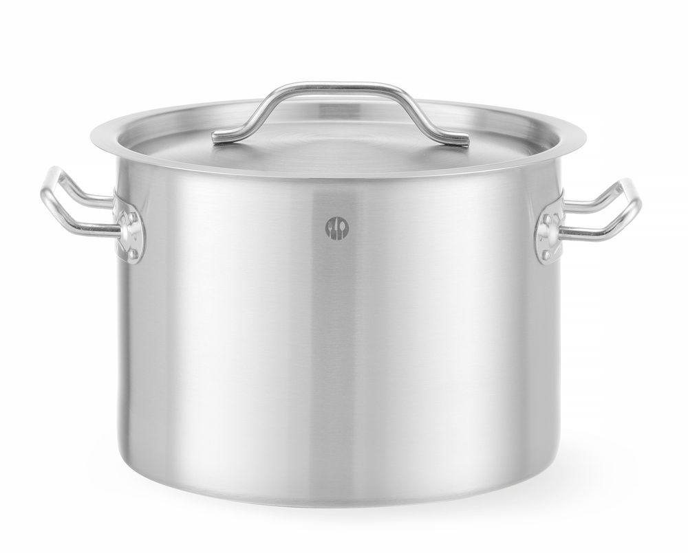 Grytegryte midt - med lokk, 9L, ⌀250x(H)180mm - for Storkjøkken - XL - Storkjøkken