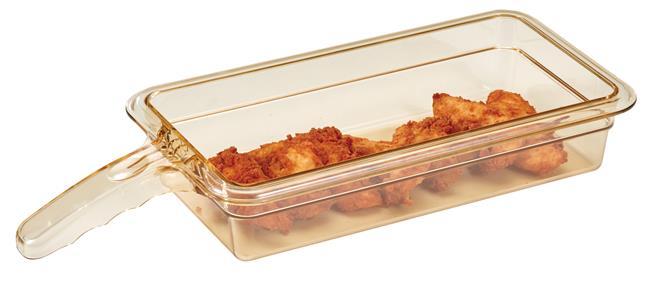 H - Pans varmebestandig panne med håndtak, 2 x 4 l, 176 x 325 x (H) 65 mm - for Storkjøkken - XL - Storkjøkken