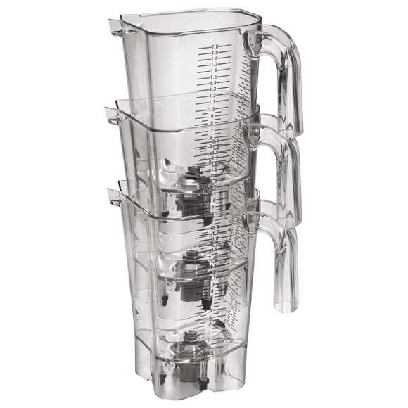 Hamilton Beach Commercial® Eclipse™ høytytende blender med 64 oz/2 l Wave~Action® - beholder – HBH755R - CE - serien - for Storkjøkken - XL - Storkjøkken