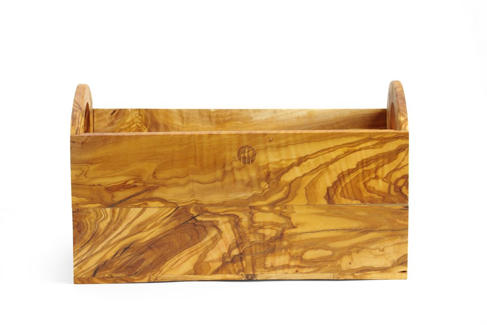 Holder av Oliven tre, 245x198x (H) 194mm - for Storkjøkken - XL - Storkjøkken