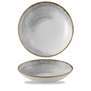 Homespun Accents Jasper Grey coupé - skål, 248 mm, Min. kjøp: 6 - for Storkjøkken - XL - Storkjøkken