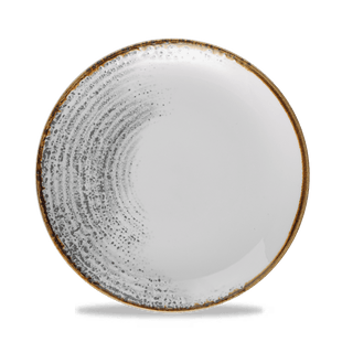 Homespun Accents Jasper Grey coupé - tallerken, 217 mm, Min. kjøp: 6 - for Storkjøkken - XL - Storkjøkken