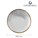 Homespun Accents Jasper Grey coupé - tallerken, 260 mm, Min. kjøp: 6 - for Storkjøkken - XL - Storkjøkken