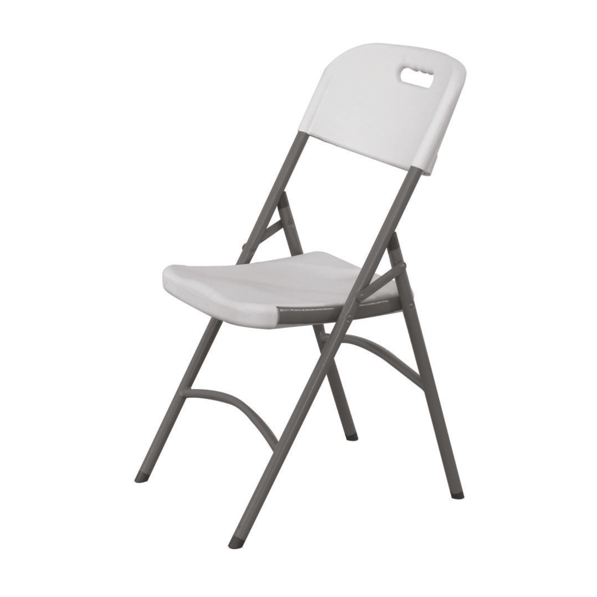 Hvit cateringstol, 540x440x(H)840mm, maks 175 kg, Amerbox - for Storkjøkken - XL - Storkjøkken