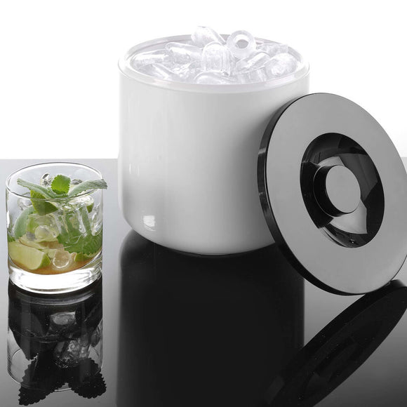 Hvit isbeholder - dobbeltvegget 5 l, 190 x (H) 200 mm - for Storkjøkken - XL - Storkjøkken