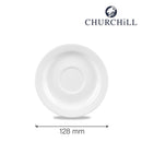 Hvit profilfat, 128 mm - for Storkjøkken - XL - Storkjøkken